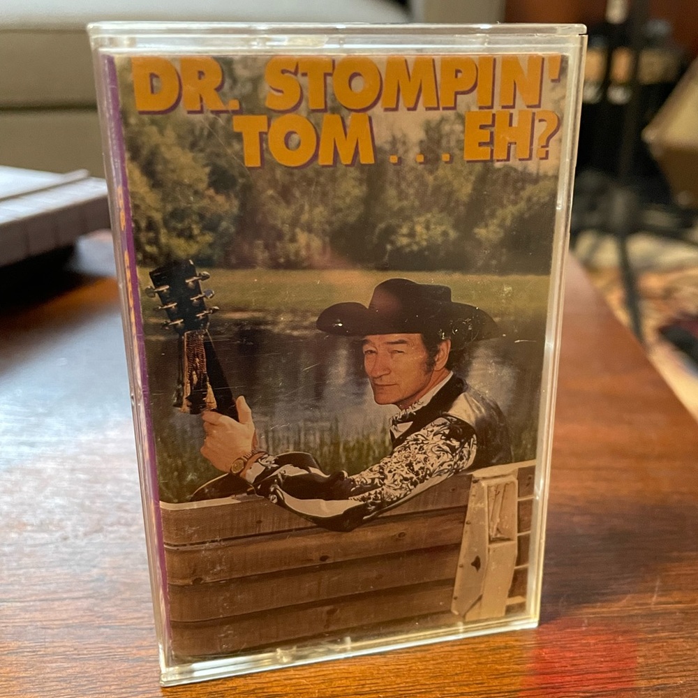 🍁 Vintage Dr. Stompin’ Tom Eh?? 1993 EMI Music Cassette Tape New Brunswick 🍁